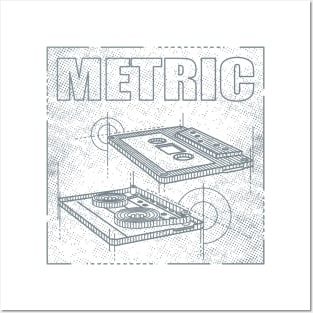 Metric - Technical Drawing Posters and Art